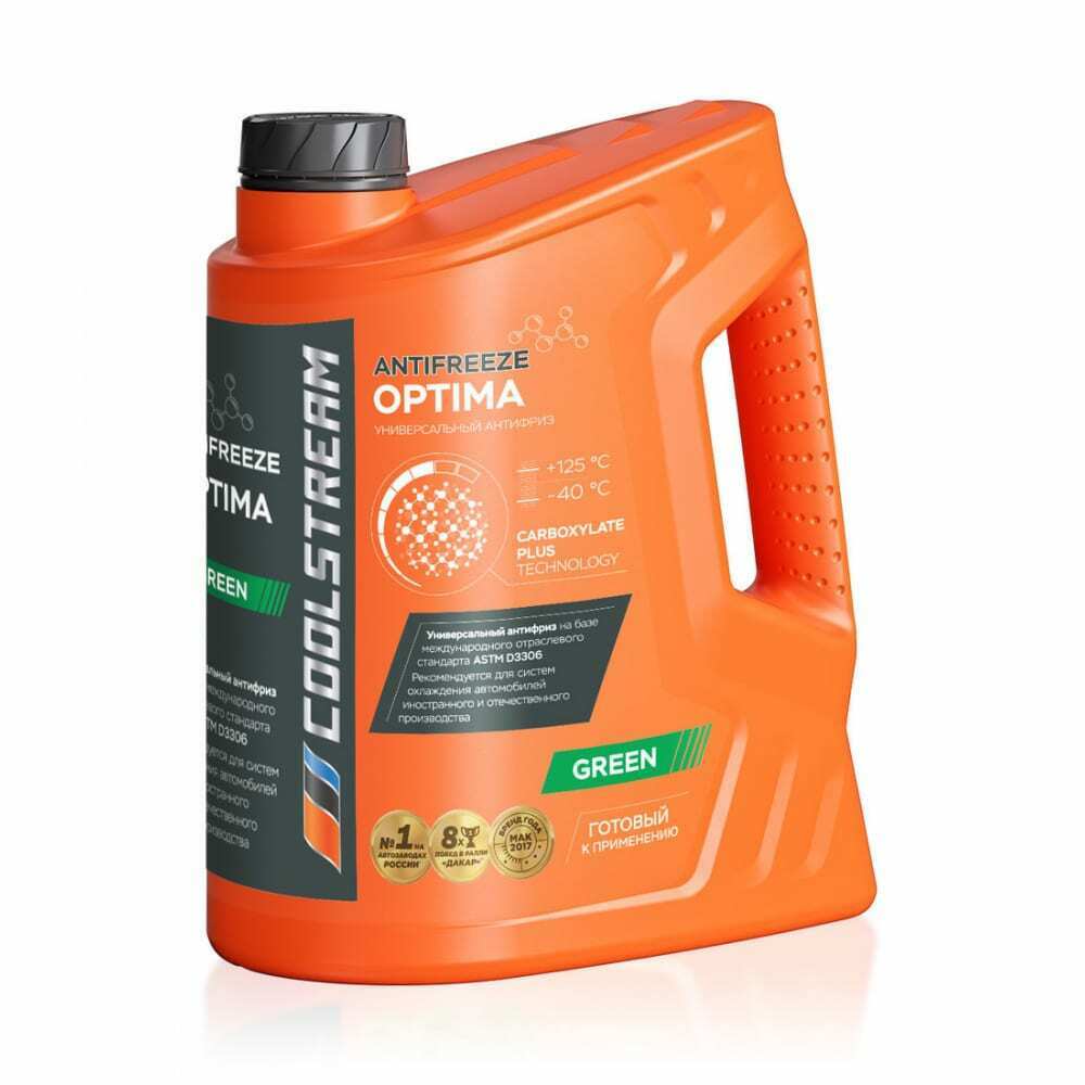 Антифриз COOL STREAM OPTIMA 5 КГ., ЗЕЛЕНЫЙ, CS-010702-GR COOL STREAM, CS010702GR
